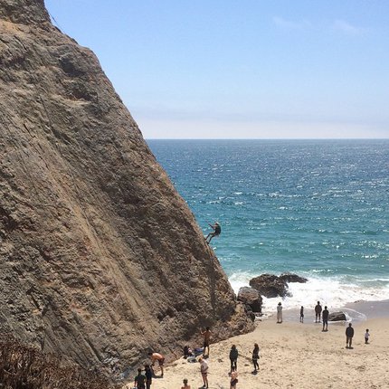Point Dume Rappelling