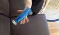 bottle in hand