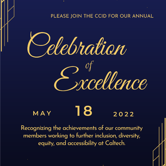 Celebration of Excellence flier