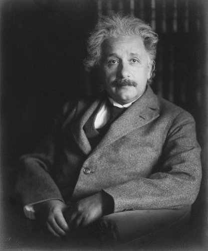 Albert Einstein at 50