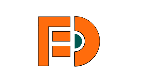 FED Logo outlined in black