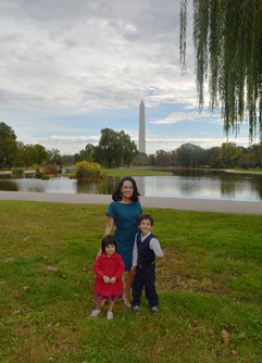 Dr. Canaria and her family