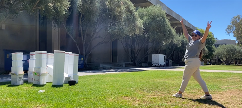 Styrofoam Bowling!