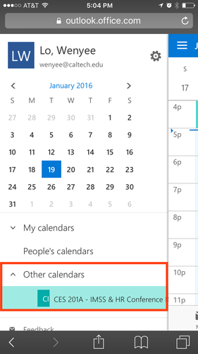 SharedCalendariOS4
