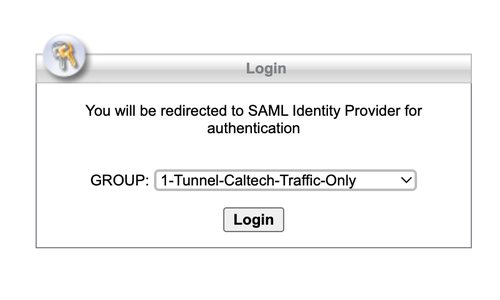 VPN Log in