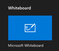 whiteboard app in Teams