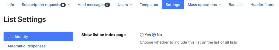 mailman3-list-settings
