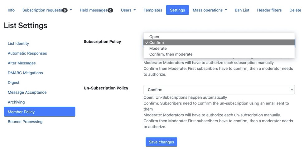 mailman3-subscription-policy