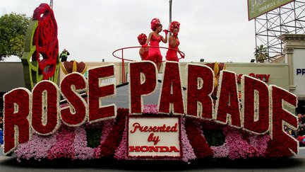 float at rose parade