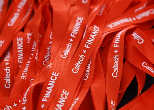 Caltech + Finance lanyards
