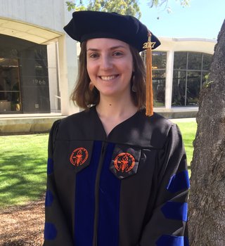 Tatiana Mayskaya at Commencement 2017