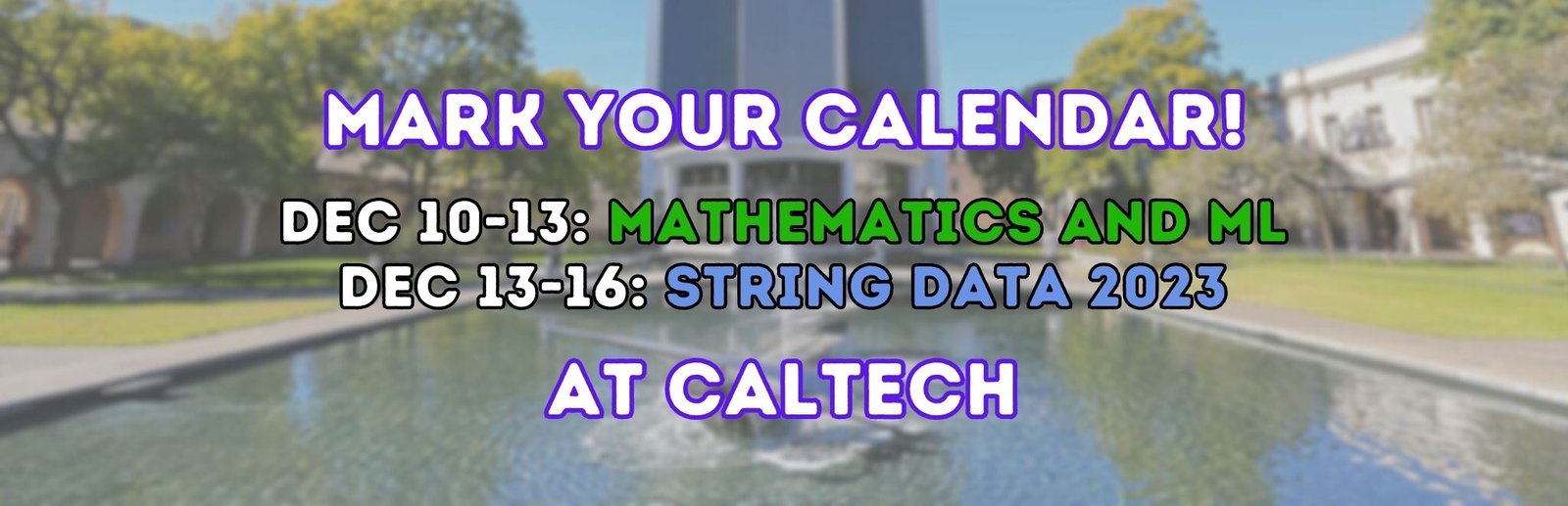 Mathematics and machine learning 2023