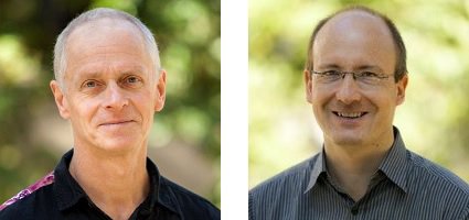 Headshots Ralph Adolphs and Frederick Eberhardt