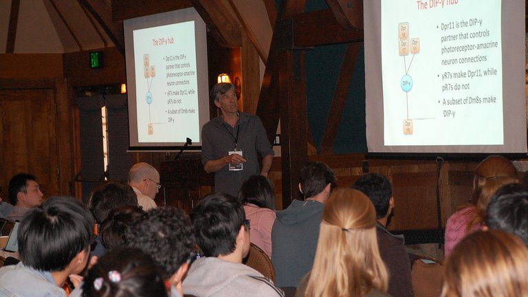 Kai Zinn giving his talk