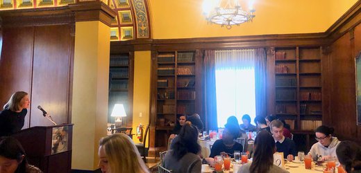 Academic programming lunch event with Dr. Melany Hunt
