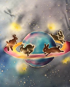 Rabbits around Saturn