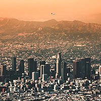 Los Angeles from a distance