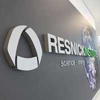 Resnick Logo Wall