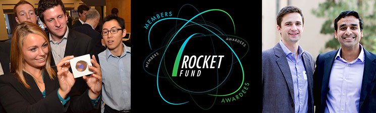 Rocket Fund logo and program participants