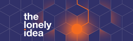 Cube-pattern "lonely-Idea" logo