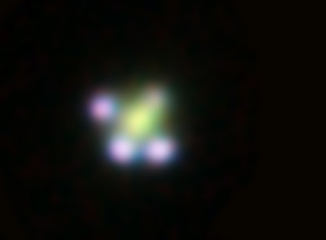 A picture of one of the quasar quads