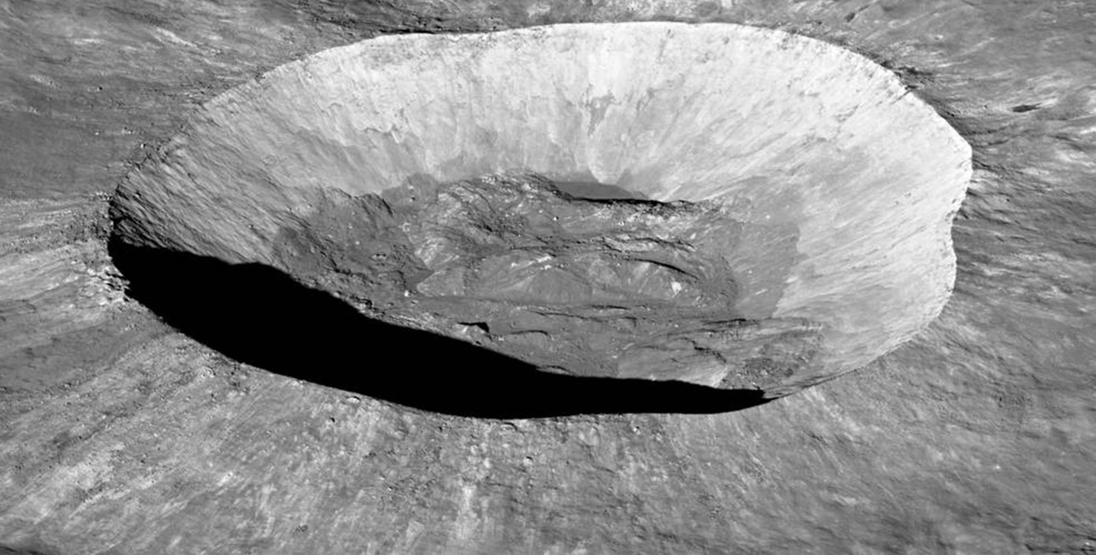 Moon crater