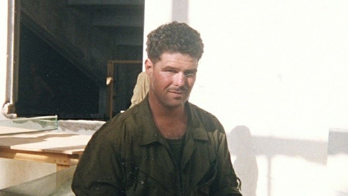 man in military uniform