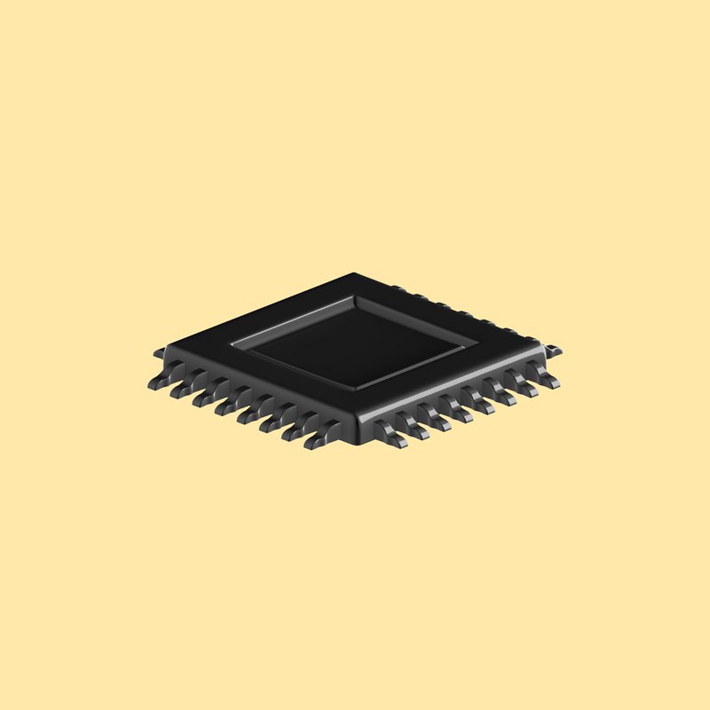 illustration of a semiconductor